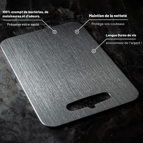 LUMEA TitanCut™ - Planche à découper en titane - Luméa Swiss - Québec