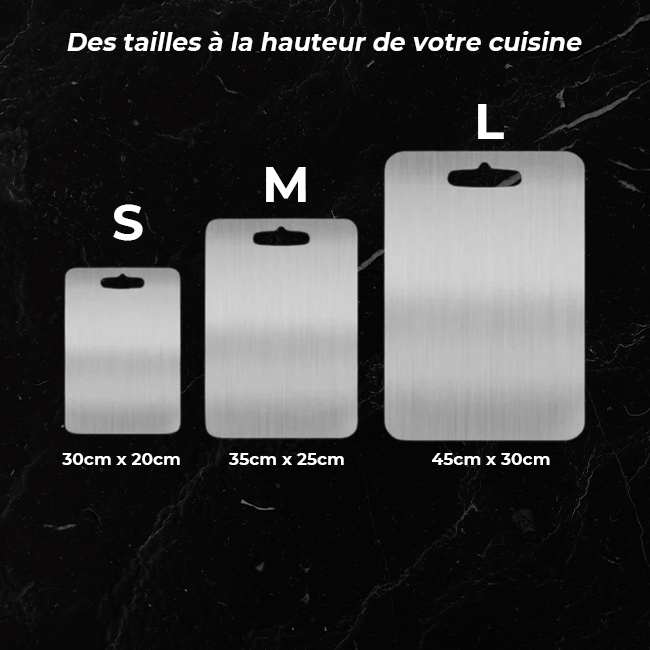 LUMEA TitanCut™ - Planche à découper en titane - Luméa Swiss - Québec